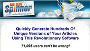 Thumbnail The Best Spinner - the most powerful article spinner softwar